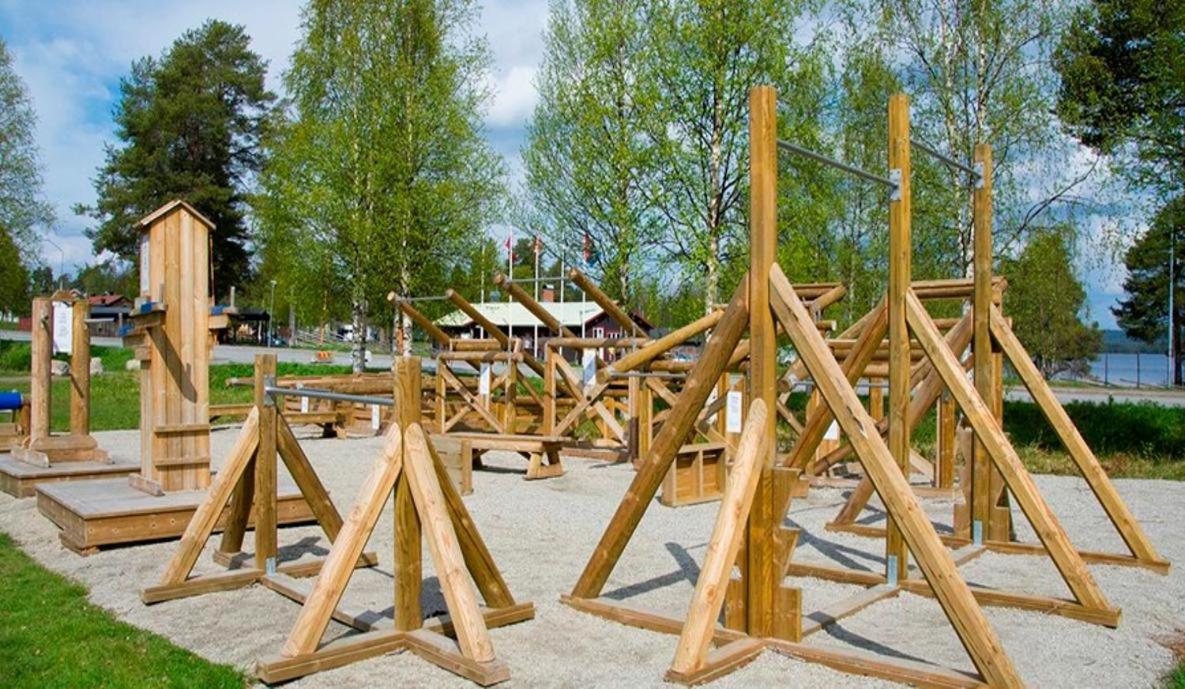Saiva Camping & Stugby Vilhelmina Esterno foto