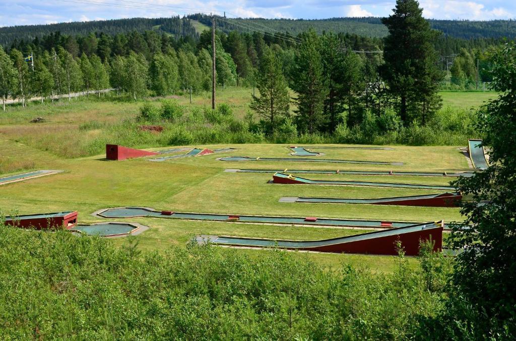 Saiva Camping & Stugby Vilhelmina Esterno foto