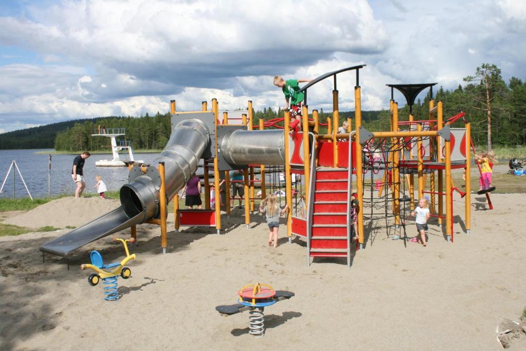 Saiva Camping & Stugby Vilhelmina Esterno foto