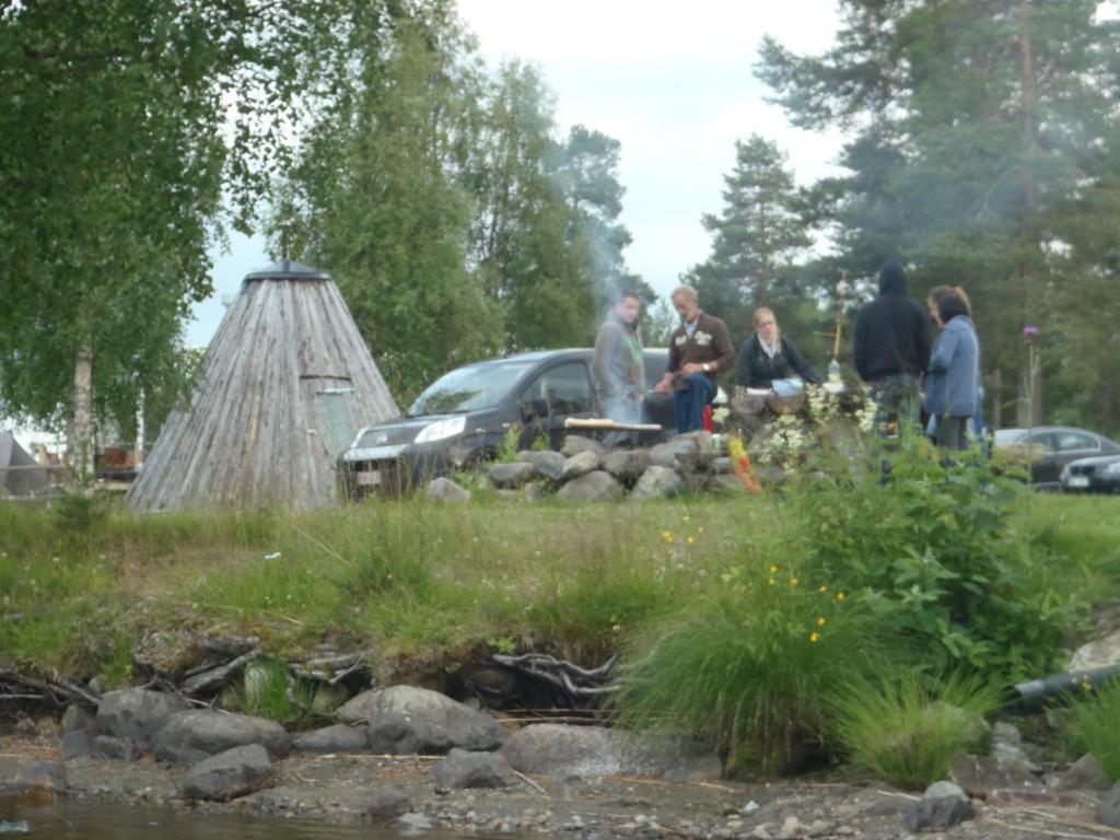Saiva Camping & Stugby Vilhelmina Esterno foto