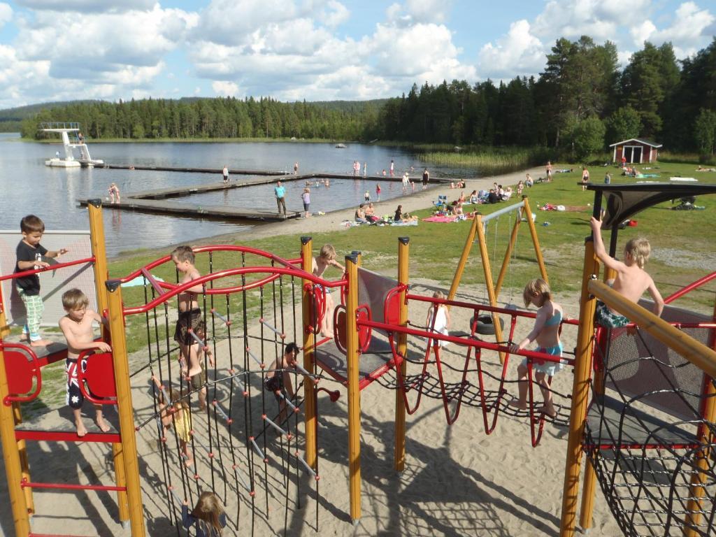 Saiva Camping & Stugby Vilhelmina Esterno foto
